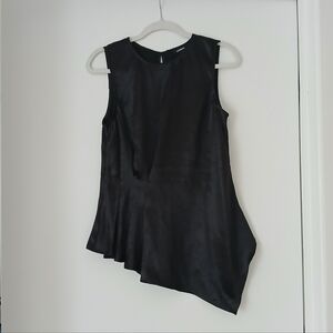 Express Metallic Shimmery Accent Top